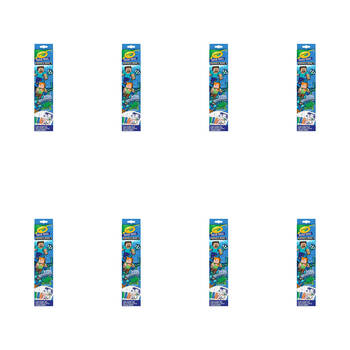 8PK Crayola Poster Pages Minecraft Large Colouring Sheets 30x48cm Kids 3y+