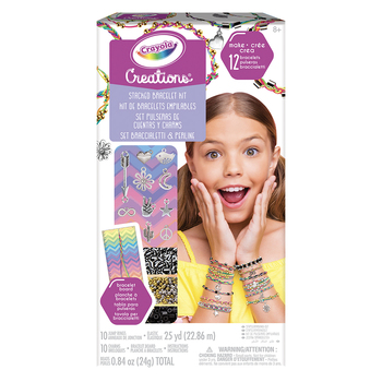 Crayola Kids/Childrens Creations Stacked Bracelet Kit 96m+