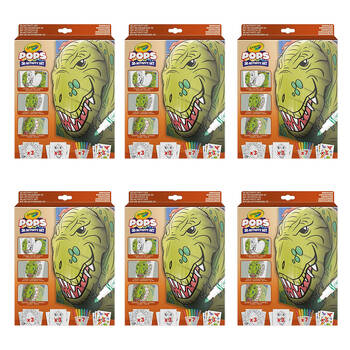 6PK Crayola POPS 3D Activity Set Kids Craft Kit - Dinosaurs 5y+