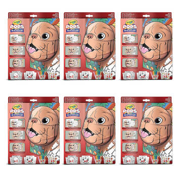 6PK Crayola POPS 3D Activity Set Kids Craft Kit - Pets 5y+
