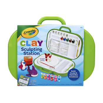 Crayola Kids/Childrens Creative Clay Sculpting Station 36m+
