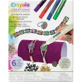 Crayola Creations Faux Crystal Jewelry Kit Kids 8y+