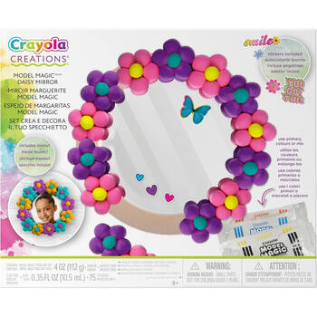 Crayola Creations Model Magic Daisy Mirror Kit Kids 8y+