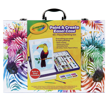 Crayola Paint & Create Easel Case Set 4+