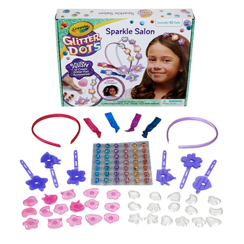 Crayola Glitter Dots Sparkle Salon Kit 6+