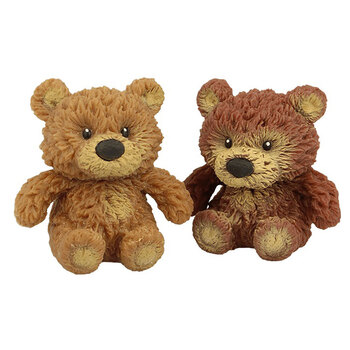 2PK Fumfings Novelty Cute Beanie Bear 7cm - Assorted