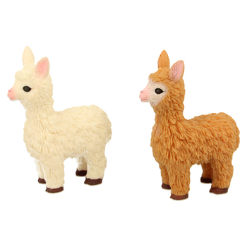 2PK Fumfings Novelty Cute Beanie Llama 9cm - Assorted