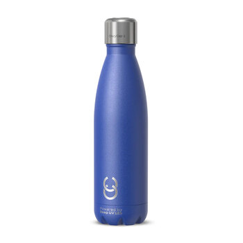 CrazyCap Smart UV Purifier 500ml Water Bottle - Sapphire