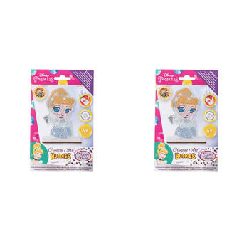 2PK Craft Buddy Buddies Cinderella DIY Craft Kit Kids/Children 6y+