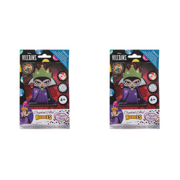 2PK Craft Buddy Buddies Evil Queen Kids/Children DIY Craft Kit 6y+