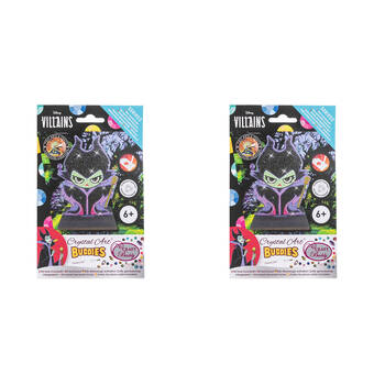 2PK Craft Buddy Buddies Maleficent Kids/Children DIY Craft Kit 6y+