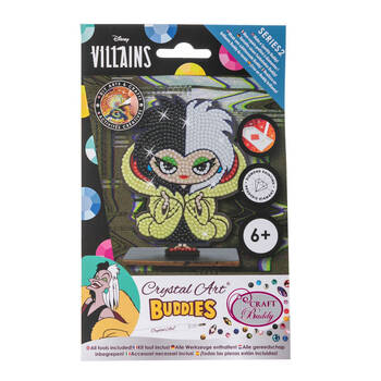 Craft Buddy Buddies Cruella Kids/Children DIY Craft Kit 6y+