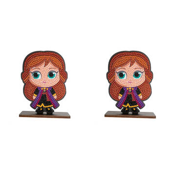 2PK Craft Buddy Buddies Anna DIY Craft Kit Kids/Children 6y+