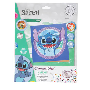 Craft Buddy Stitch Crystal Art Card 18x18cm Kids 8y+