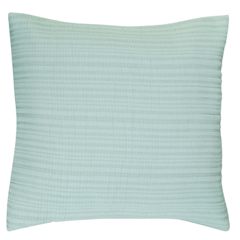 Bianca Cressida Cotton/Polyester Sage European Pillowcase - 65x65cm