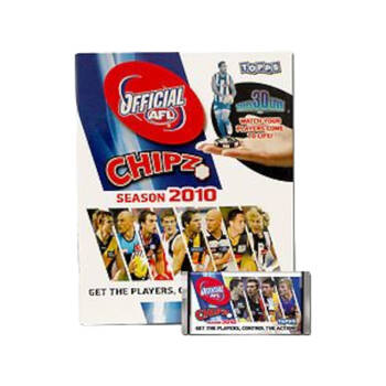 AFL Chipz 2010 Cards Starter Pack w/ Binder