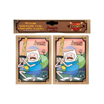 80pc Adventure Time Tabletop Card Wars Sleeves - Finn