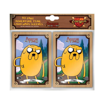 80pc Adventure Time Card Wars Sleeves CCG/TCG Accessory - Jake