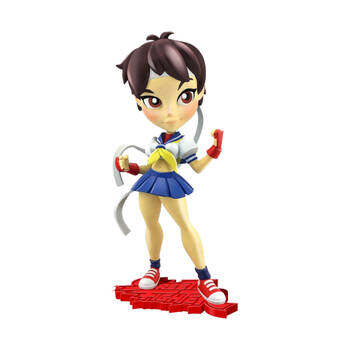 Street Fighter Sakura 7in KnockOuts Vinyl Statue 7in