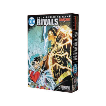 DC Shazam Vs Black Adam Deck-Building Tabletop Game
