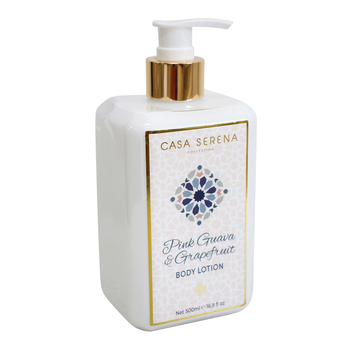 LVD Casa Serena 500ml Body Lotion/Moisturiser - Pink Guava & Grapefruit