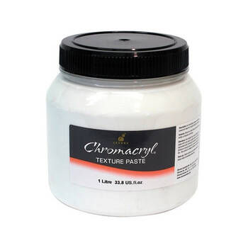 Chromacryl Texture Paste Opaque Modelling Compound Art Medium 1Litre