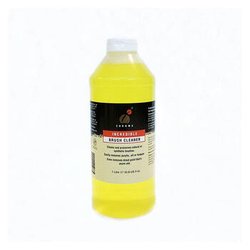 Chromacryl Incredible Natural and Synthetic Fibres Brush Cleaner 1Litre