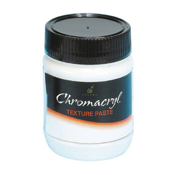 Chromacryl Non-Toxic Brushable Texture Paste Art Medium 250ml Matte White