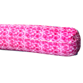 Cuddle Buddy Soft Back/Belly Body Pillow Tie Dye Pink 115x25cm