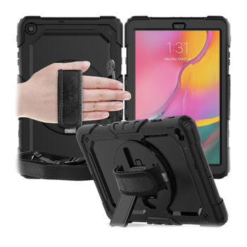 Cleanskin ProTech Pro-Pack 3in1 Rugged Case ForSamsung Galaxy Tab A7 10.4" Black