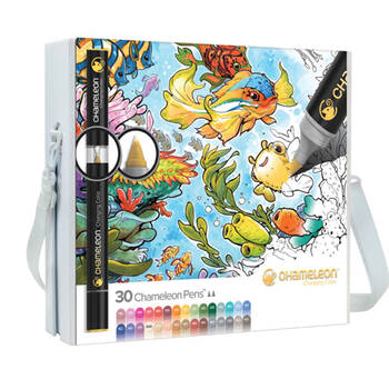 30pc Chameleon Alcohol-Based Refillable Drawing Art Pens Set Additional