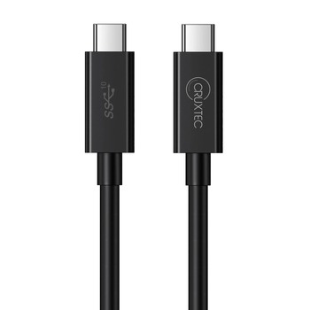 Cruxtec 1m USB-C to Type-C 4K@60Hz Laptop/Phone Sync & Charge Cable