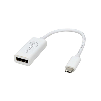 Cruxtec USB Type-C to DisplayPort Cable Adapter 20cm - White