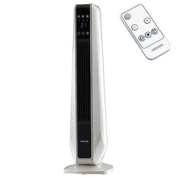 Heller 2400W Ceramic Tower Heater w/ Remote