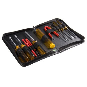 Star Tech 11 Piece PC Computer Tool Kit with Carrying Case