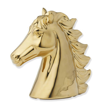 Pilbeam Living 20cm Orelia Horse Sculpture Large - Gold