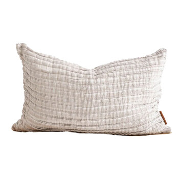 Huxford Grove The Airlie Cushion Rectangle 40x60cm - Natural