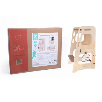 Classic World 2-in-1 Convertible Helper Tower Table for Children 3Y+