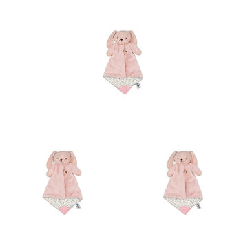3PK Koala Dream Snuggle Buddy Berry Bunny Baby Blanket - Pink 0M+