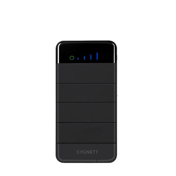 Cygnett Gen 2 ChargedUp Explorer 8000mAh Power Bank w/ Solar Panels - Black