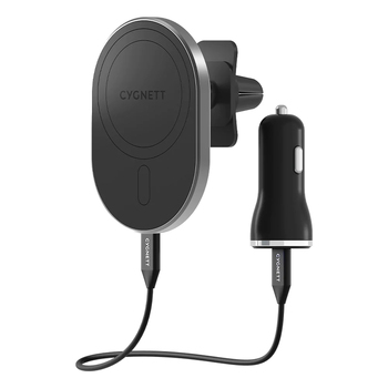 Cygnett Maghold Gen 2 Magnetic Vent Holder/Wireless Charger For iPhone 12