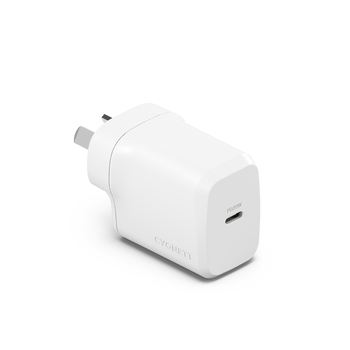 Cygnett PowerPlus 20W USB-C Wall Apple iPhone Charger Adapter - White
