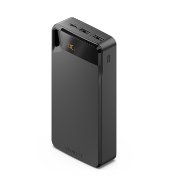 Cygnett Gen4 Boost 20000mAh Power Bank Portable Charger - Black