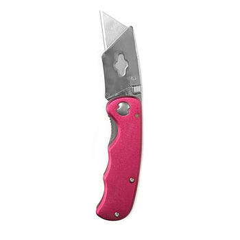 Folding Box Utility Knife Cutter - Trapezoid Blade