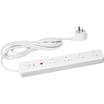 4 WAY MASTER SWITCH POWERBOARDSURGE PROTECTED - HPM