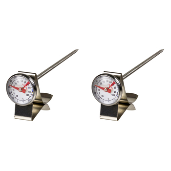 2PK Davis & Waddell Milk Frothing Thermometer 2x13cm -10°C to 100°C