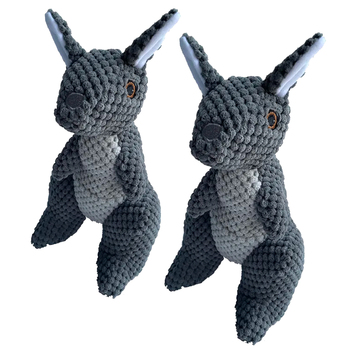 2PK Paw Play Plush Kangaroo Toy 30cm