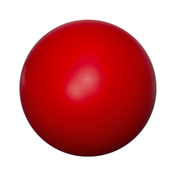 Percell 6cm Solid Rubber Dog Toy Ball Red
