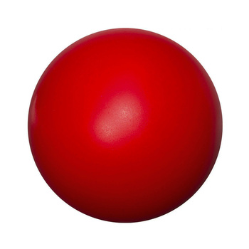 Percell 6cm Solid Rubber Dog Toy Ball Red
