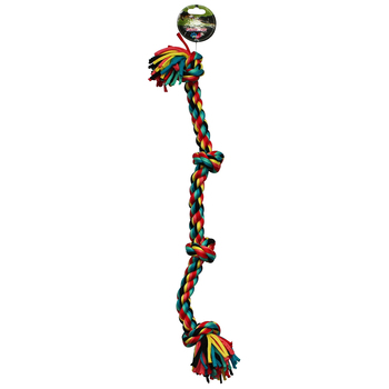 Paw Play 68cm Stretch Rope 4 Knot